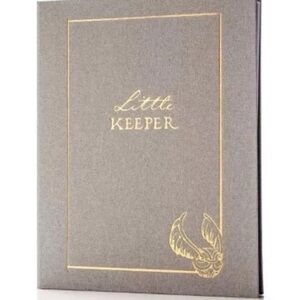 Harry Potter Gray and Gold Little Keeper Book baby keepsake album hardcover
